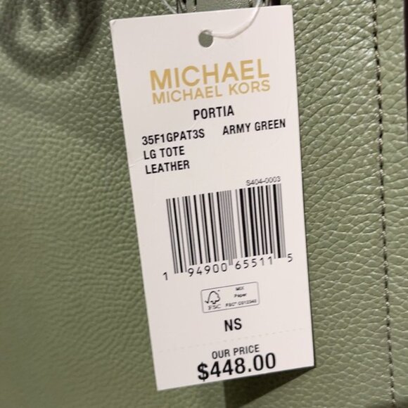 Michael Kors Portia Large Tote Leather - Picture 12 of 16